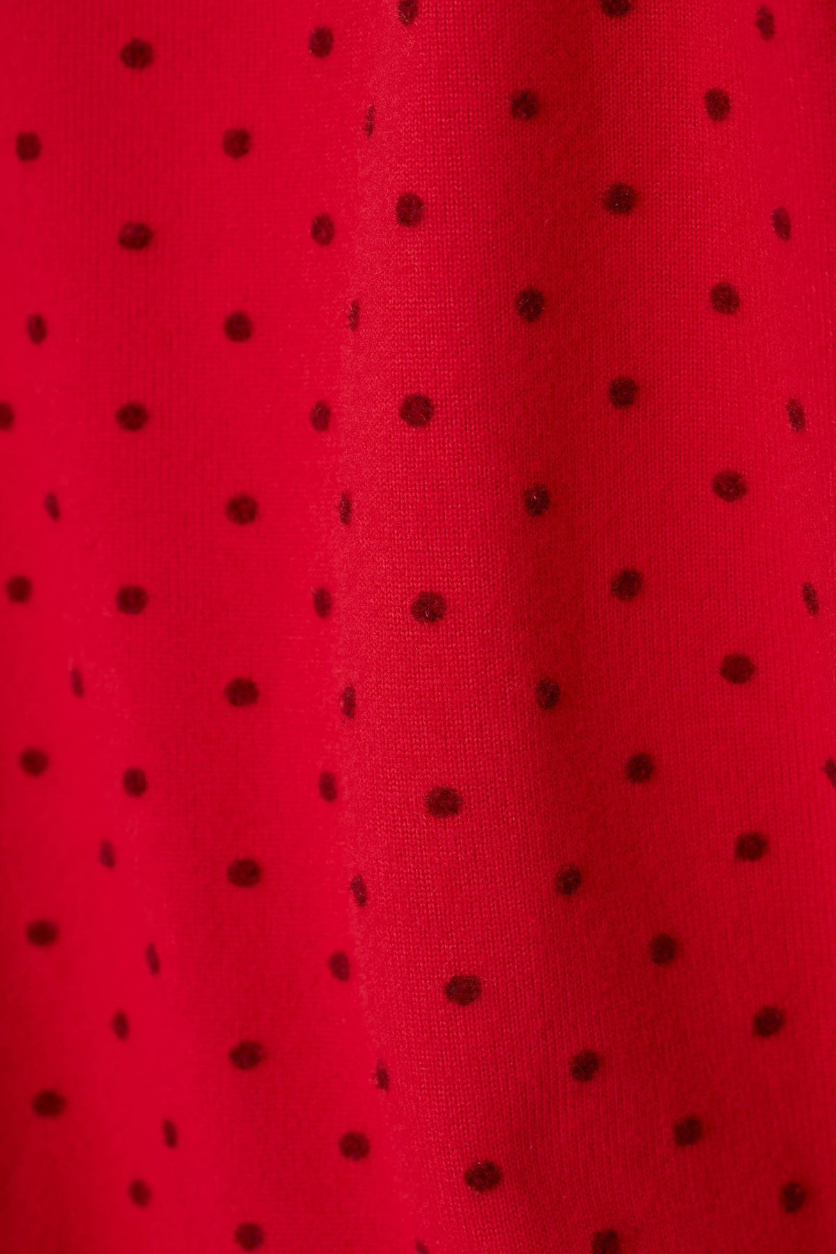 Femme de Noel Tonal Dot Pajama Shorts - LIPSTICK