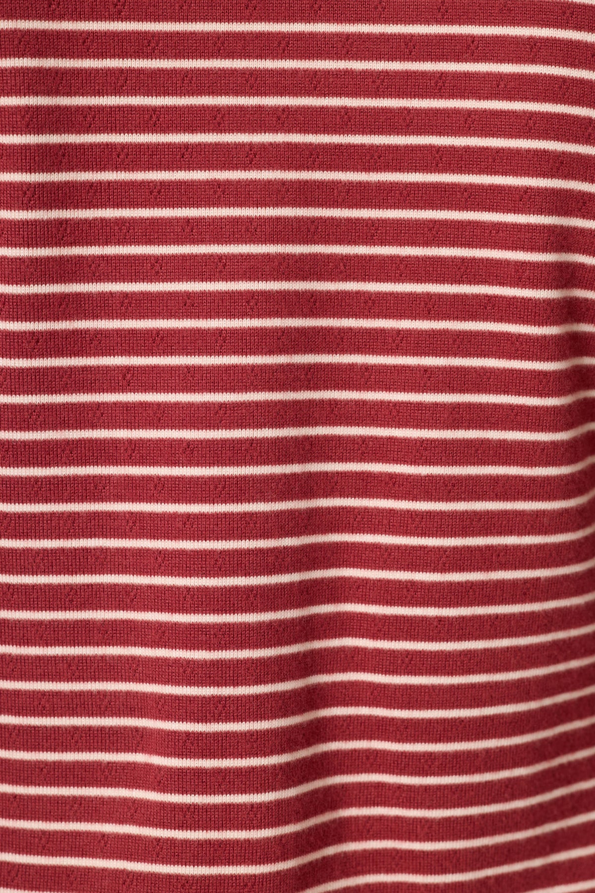 Pretty Stripes Dark Wine Pointelle Pajama Pants - DARK WINE