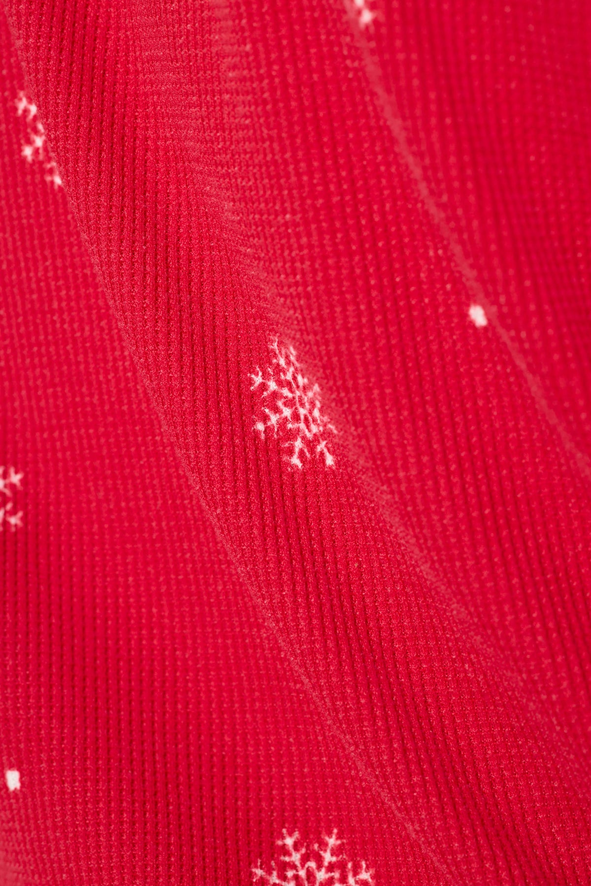 Snowflakes Print 3-Piece PJ Gift Set - LIPSTICK