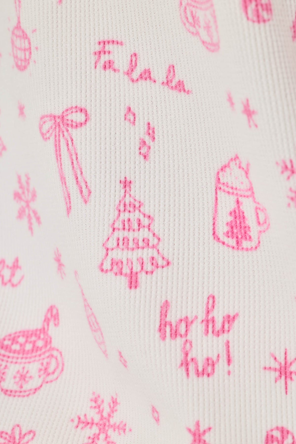 Holiday Print 3-Piece PJ Gift Set - WINTER ROSE