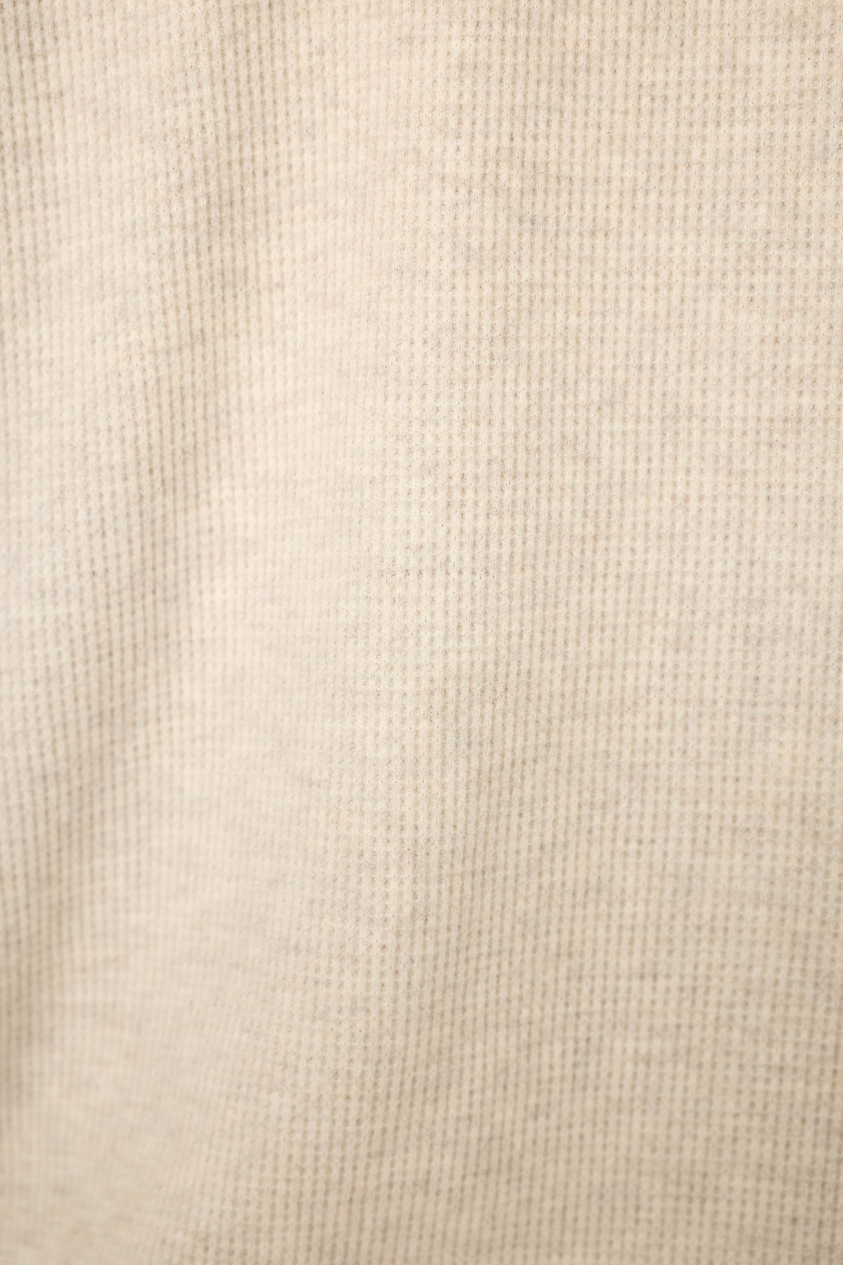 Weekday Waffles Oatmeal Lisette Zip-Up Hoodie - H OATMEAL