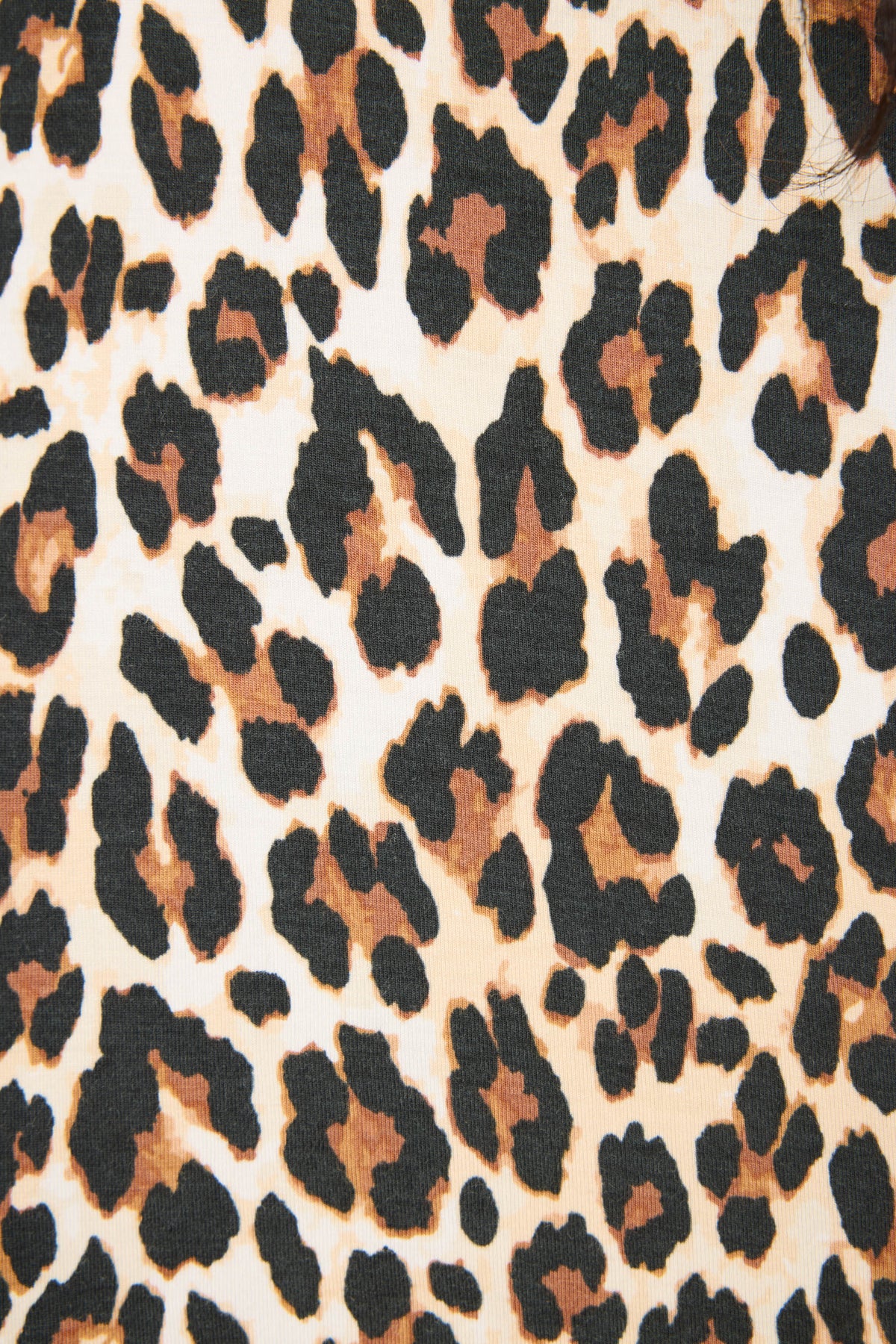 Holiday Dreams Leopard Print Shorts - NATURAL