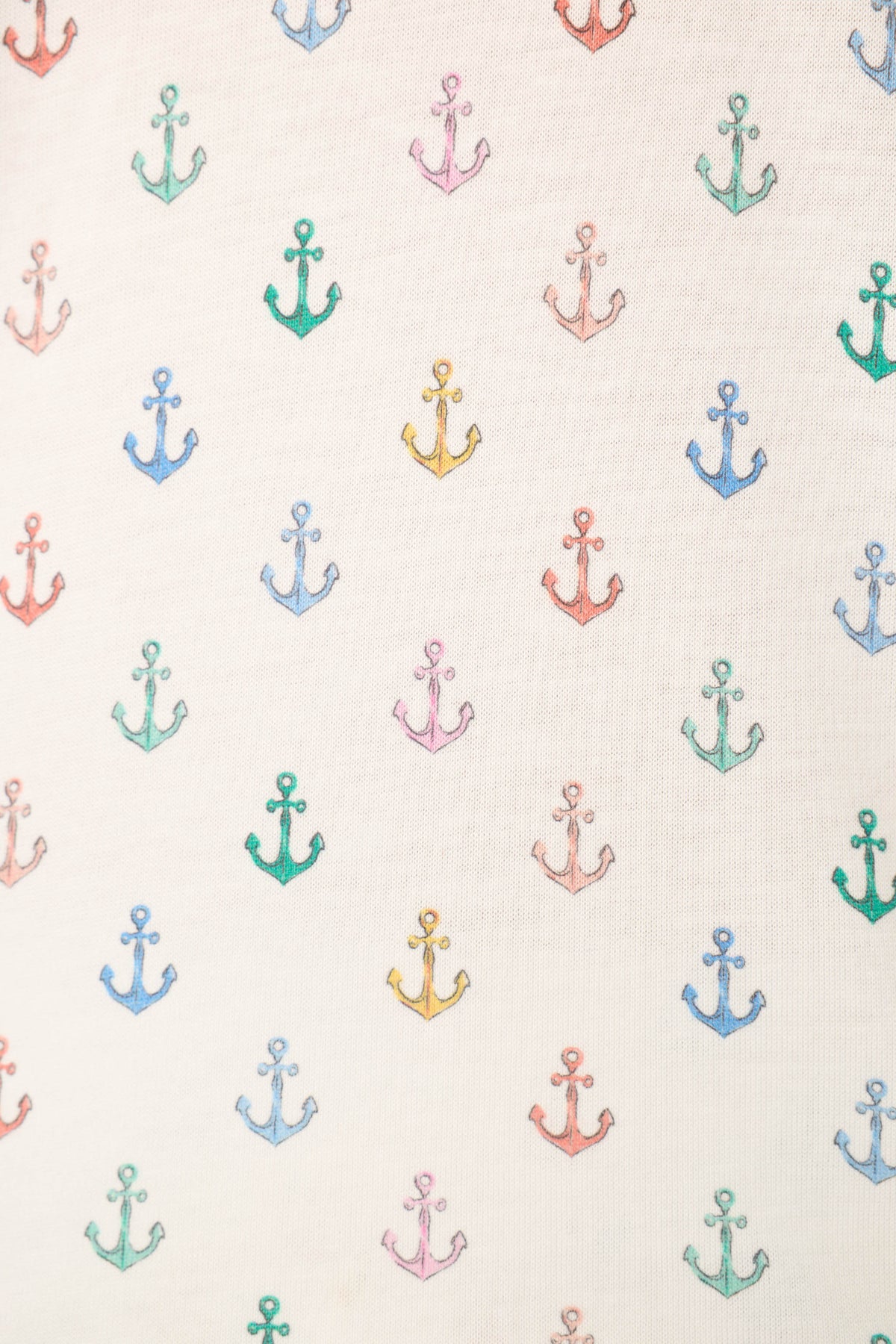 Meet Me By The Sea Anchors Aweigh Pajama Pants - IVORY