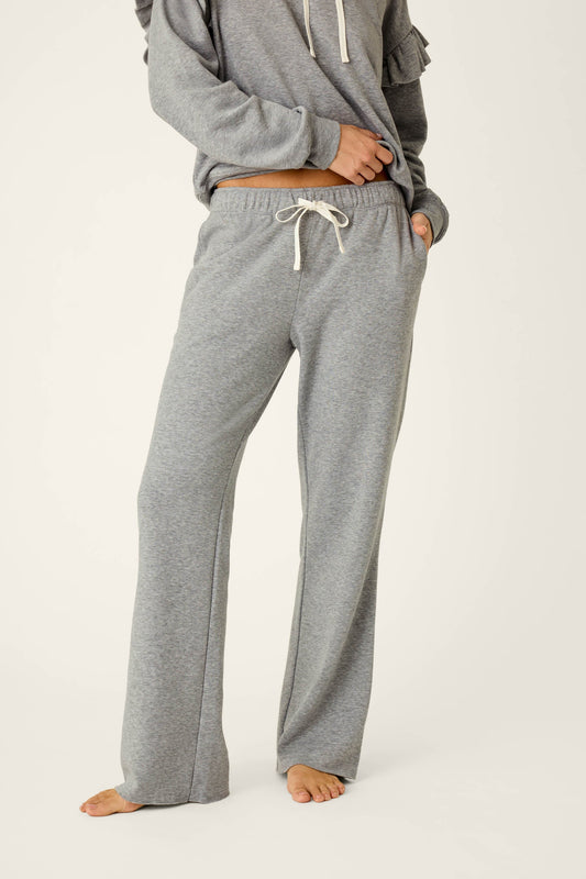 Femme de Noel Heather Grey Lounge Pants - DARK H GREY