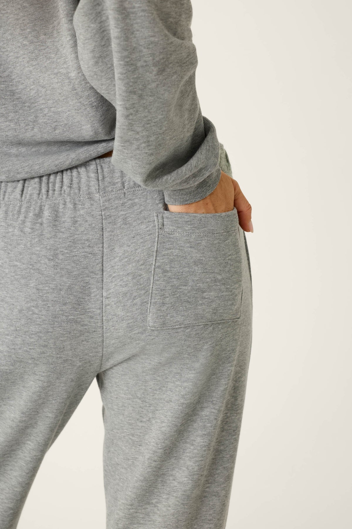 Femme de Noel Heather Grey Lounge Pants - DARK H GREY