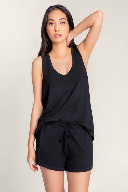 Jammie Essentials Black Shorts - BLACK