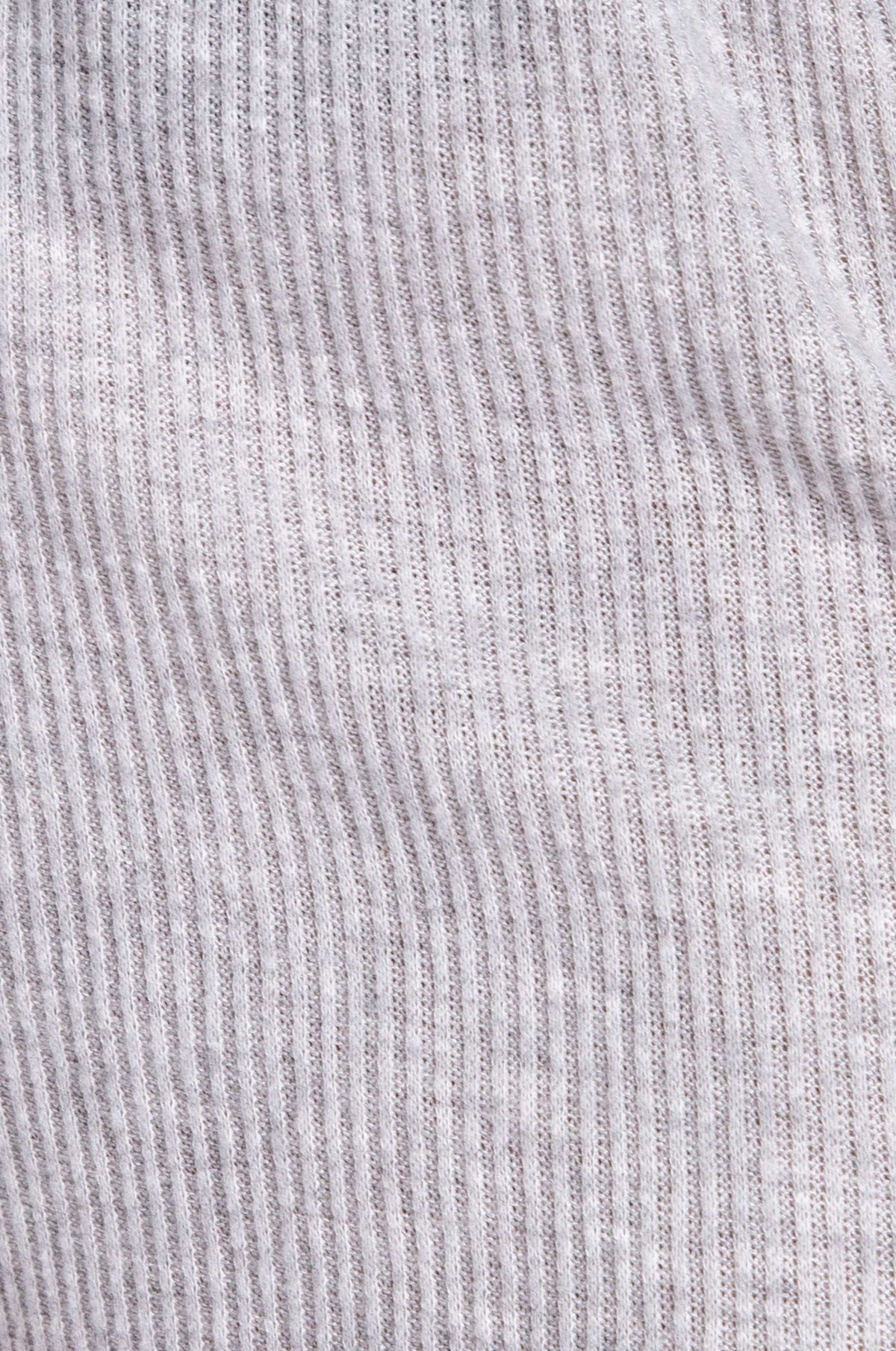 Textured Essentials Heather Grey Robe - Heather Grey