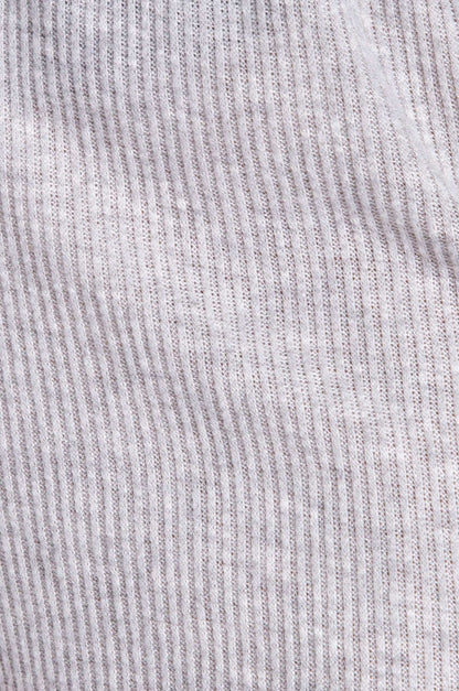 Textured Essentials Heather Grey Robe - Heather Grey