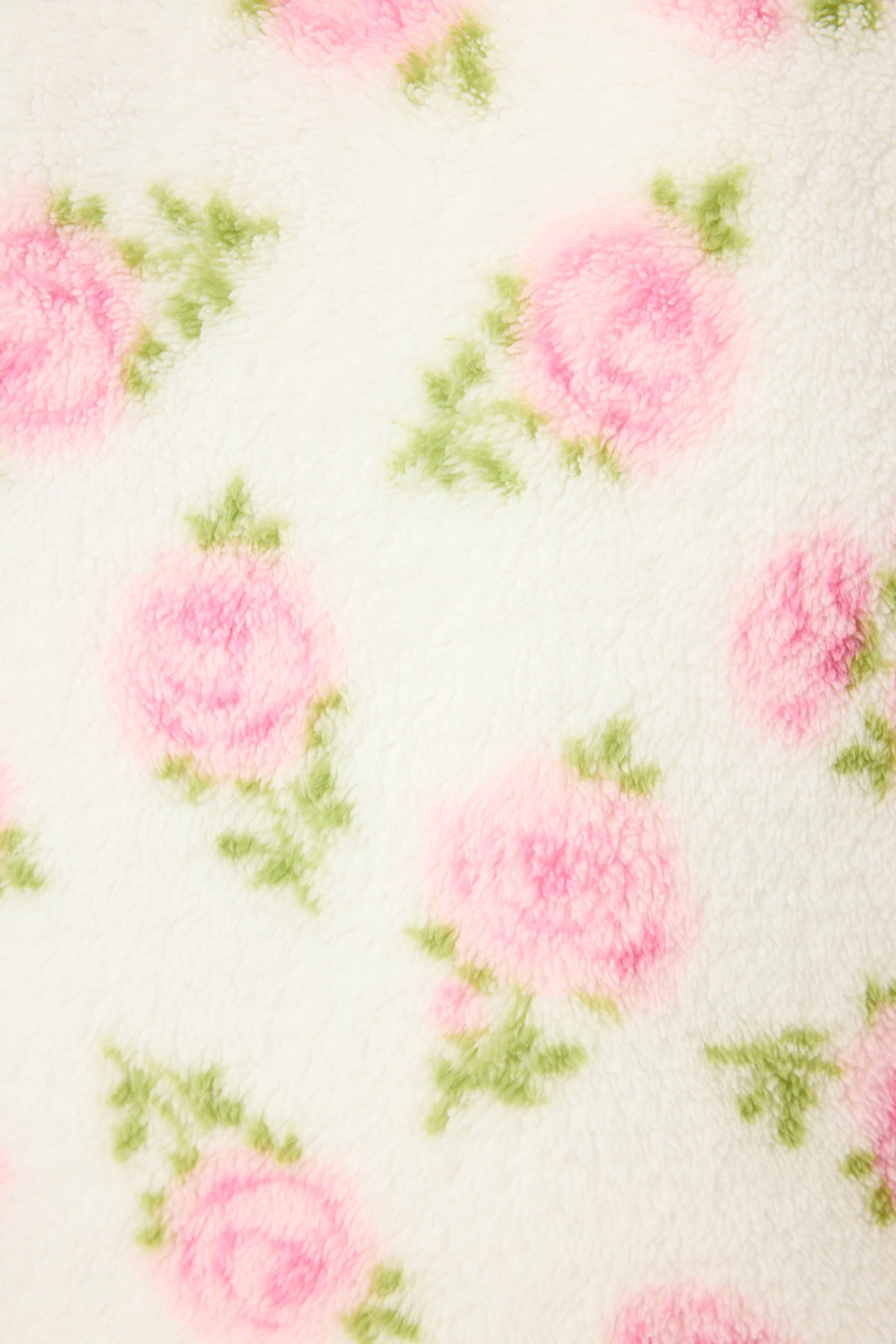 Let's Get Cozy Floral Print Shorts - IVORY