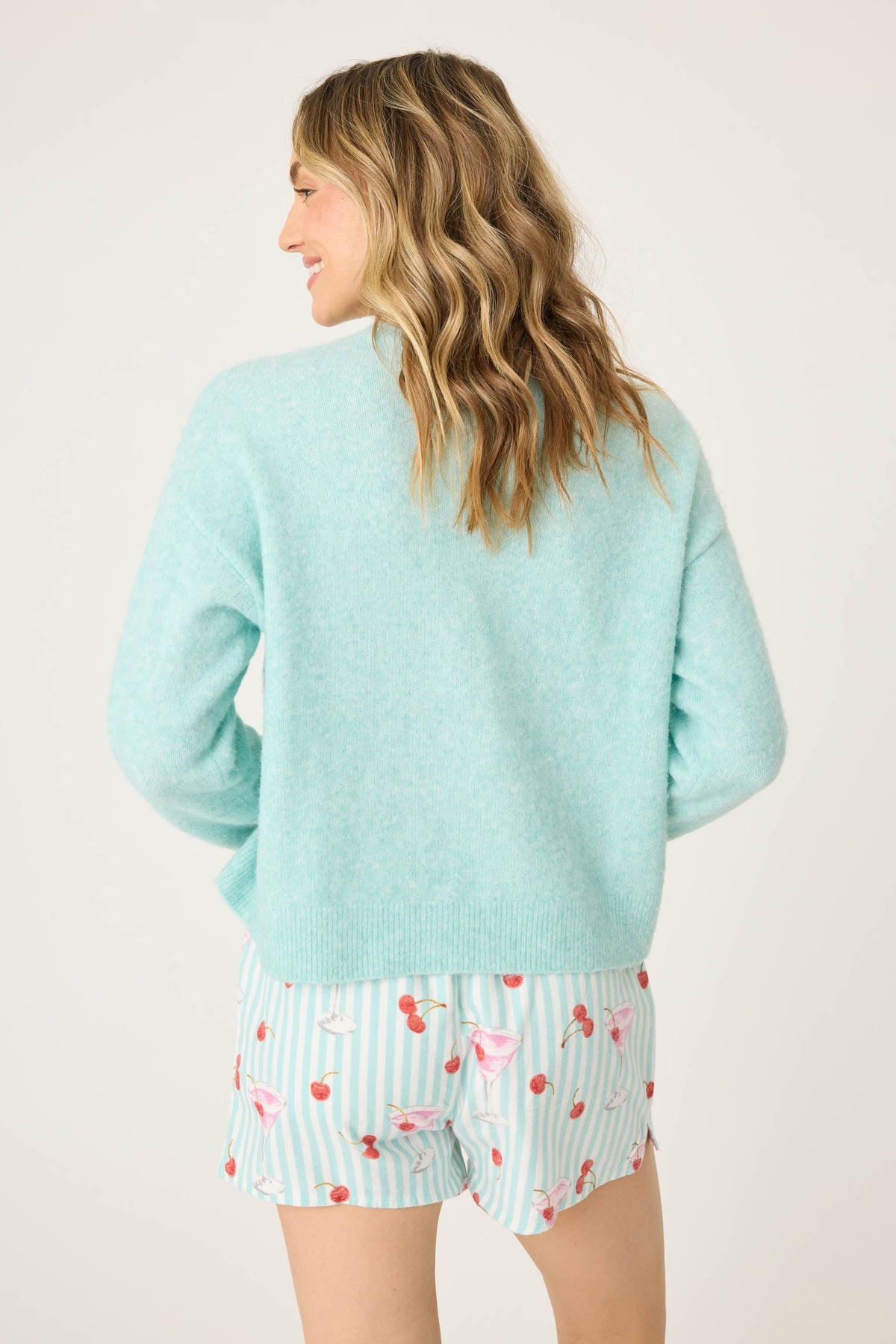 Ma Cherie Snuggle Sweater - LIGHT MINT