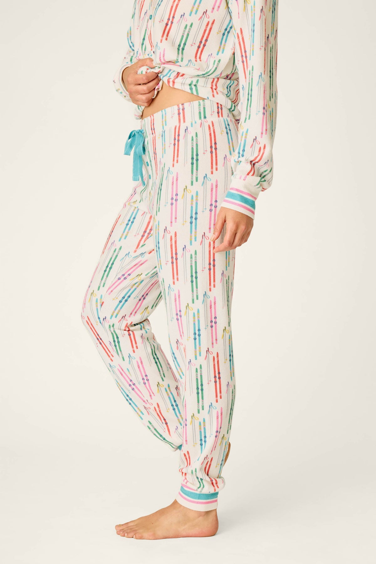 Après All Day Ski Print Jammie Pants - IVORY