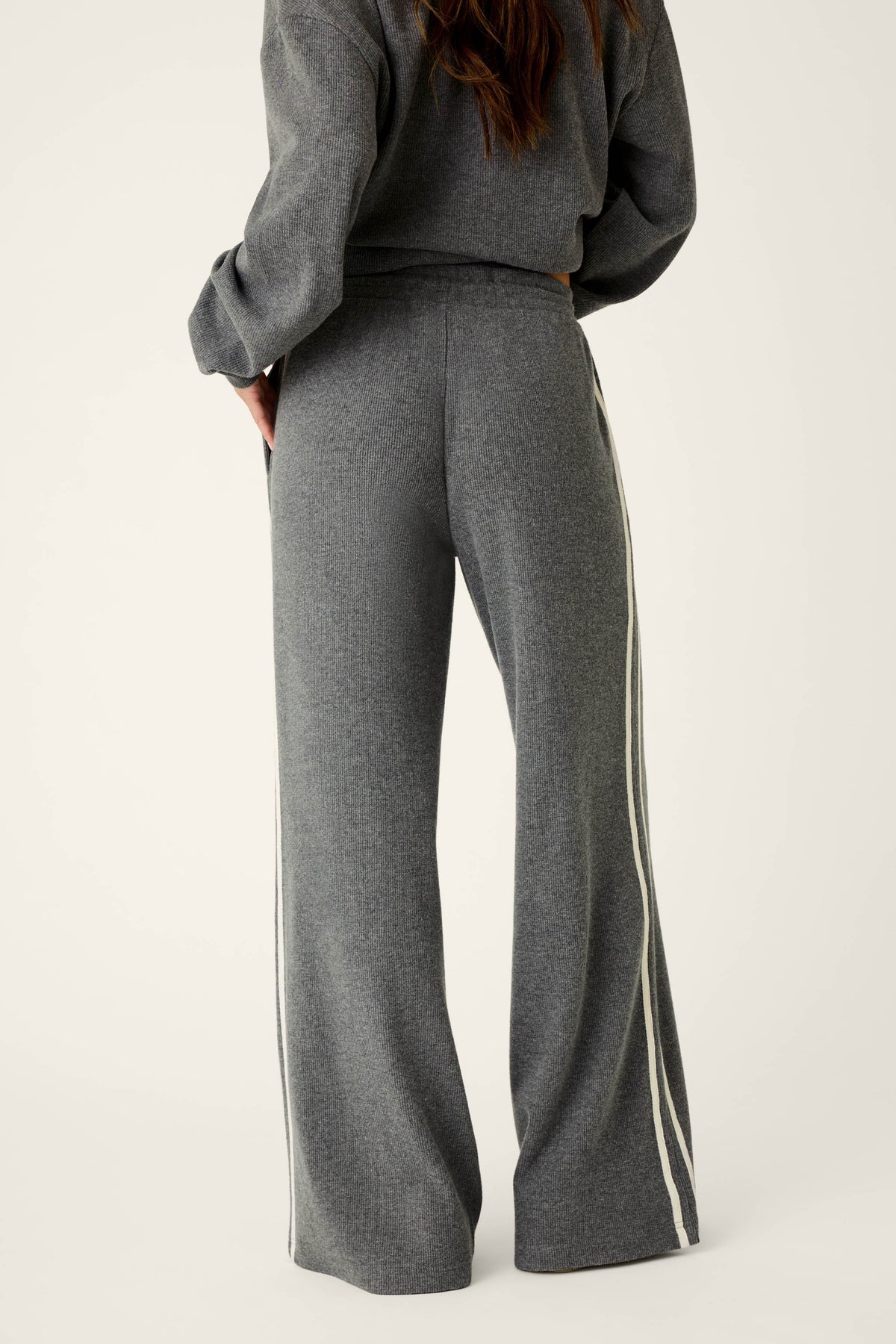 Weekday Waffles Honey Charcoal Lounge Pants - H DARK CHARCOAL