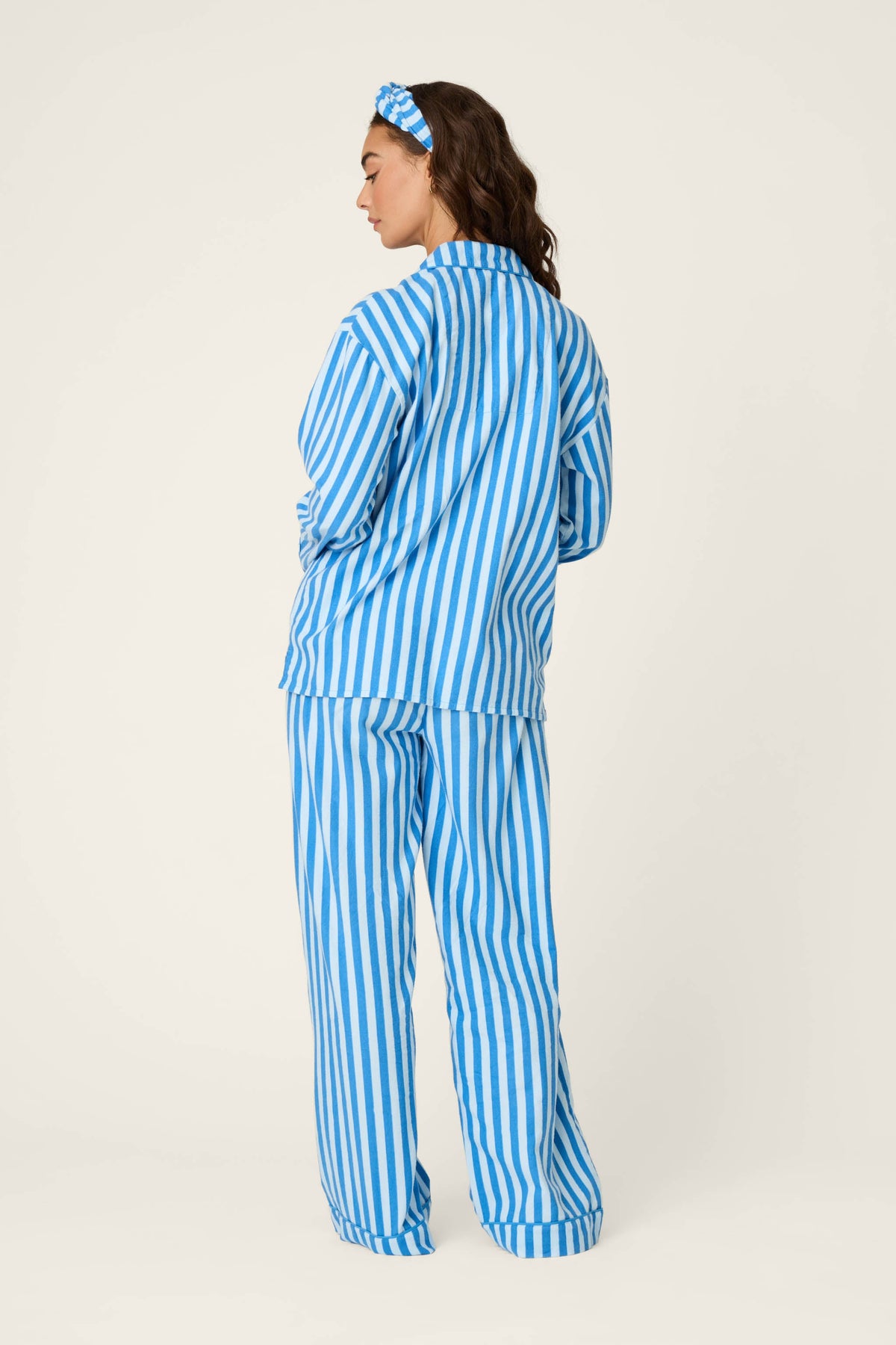 Snowflake Icon 3-Piece Long Sleeve Flannel PJ Set - COAST