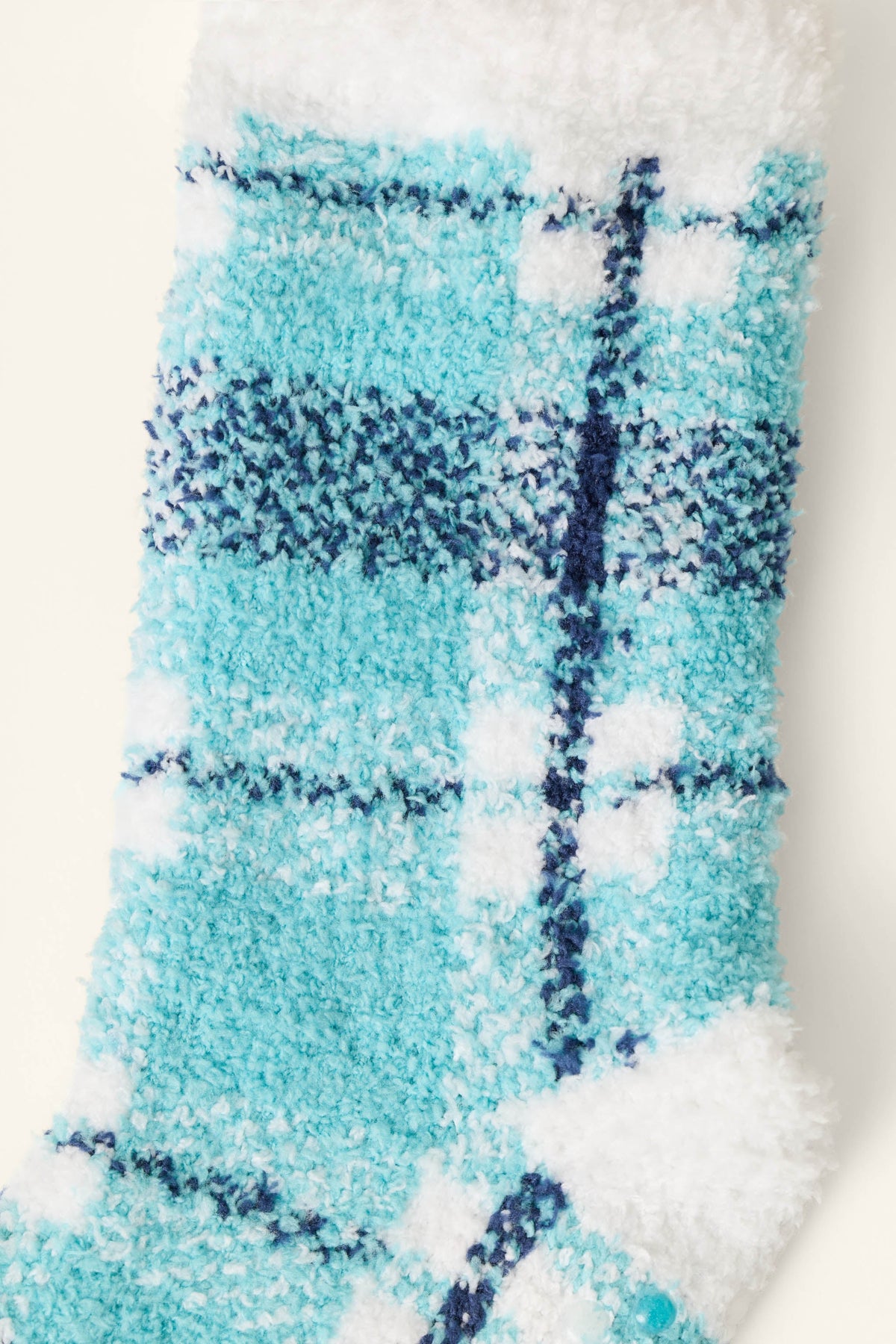 Plaid About You Blue & Green Plaid Socks - BLUE GREEN