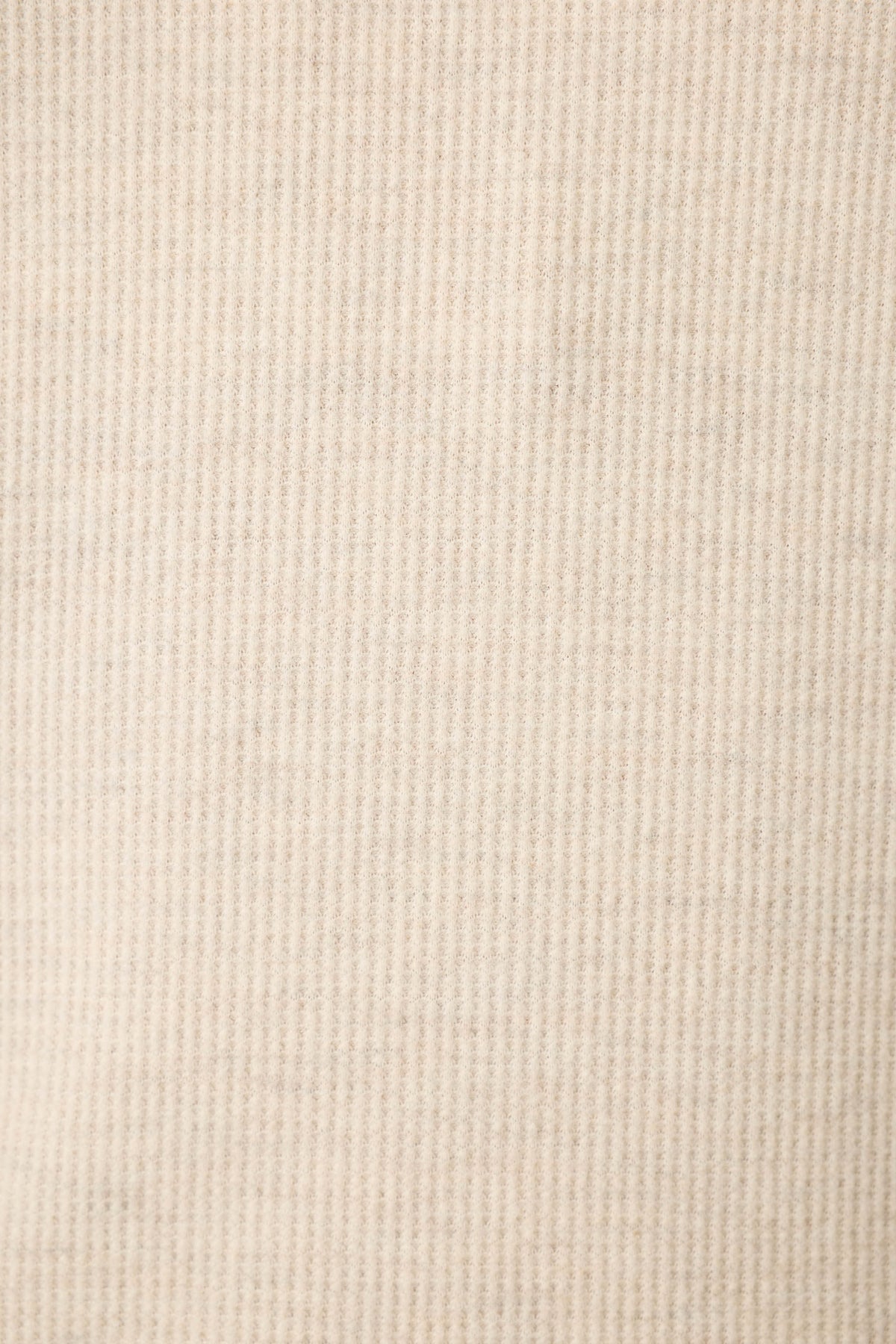 Weekend Waffles Light Oatmeal Sleep Shorts - LIGHT OATMEAL